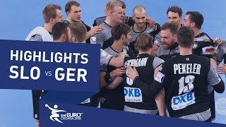 Highlights  | Slovenia vs Germany | Men's EHF EURO 2018