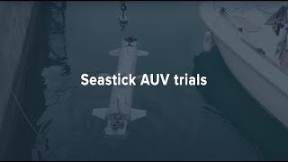 Seastick AUV trials