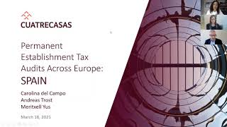 Permanent Establishment Tax Audits Across Europe: Spain - Cuatrecasas