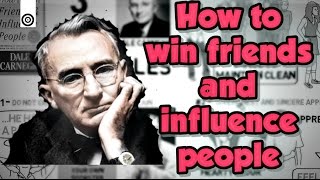 HOW TO WIN FRIENDS AND INFLUENCE PEOPLE - Animated book review by Dale Carnegie