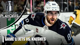 Winnipeg Jets vs. Vegas Golden Knights: First Round, Gm 1 | Full Game Highlights