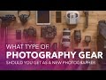 What Photography Gear should you buy as a new Photographer?