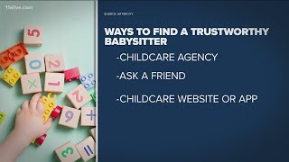 How to find a trustworthy babysitter