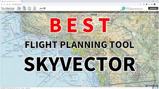 Skyvector | 스카이벡터 메뉴 간단하게 꼼꼼하게 best flight planning tool