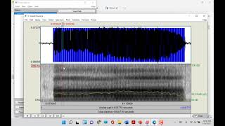 Formant Identification using PRAAT