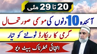 Weather Forecast for Next 10 days (20th - 29th May) || Crop Reformer