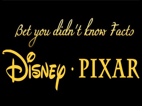 "Bet You Didn't Know Facts" Disney / Pixar Edition - YouTube