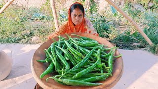 শুধুমাত্র কাঁচা লঙ্কা দিয়ে পুরো পরিবারের জন্য একটি মজার আচার সবাই খেতে চাইবে | Lankar achar recipe