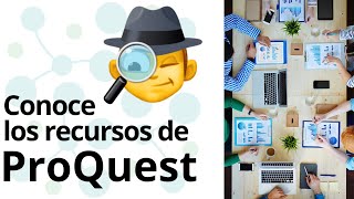 Video tutorial - ProQuest
