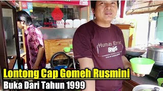 Dulunya Jualan Pakai Mobil Pick Up ~ Lontong Cap Gomeh Rusmini ~ Indonesian Street Food