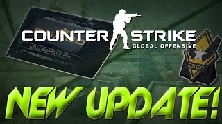 CS:GO UPDATE - (Pin Cases) Collectible Pin Series 1, Blurry Deathcams, \u0026 More! 5/31/2016