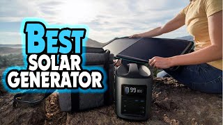 🔶Top 5: Best Solar Generator In 2023 🏆 [  Solar Generator For Camping  ]