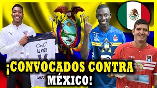 ¡mi NOMINA DE 23 CONVOCADOS! ECUADOR VS MEXICO 2021 AMISTOSO INTERNACIONAL SI FUESE GUSTAVO ALFARO 💥