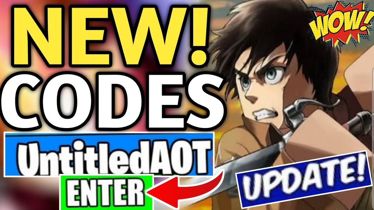 *CODES UPDATE*UNTITLED ATTACK ON TITAN CODES 2024 APRIL | UAOT ROBLOX ...