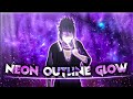 Neon Outline Glow in capcut // Tutorial?
