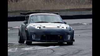 日光サーキット NA8C ロードスター 40.447秒 グリップ Track Miata MX5 2.0L VVT ITB