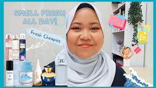 AFFORDABLE FRESH AND CLEAN PERFUMES FOR MALAYSIAN WEATHER☀️ | BAHASA, ENGLISH