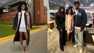Deion Sanders & Ex Wife Pilar Sanders Reunite At Daughter Shelomi's College Graduation! 👩🏽‍🎓