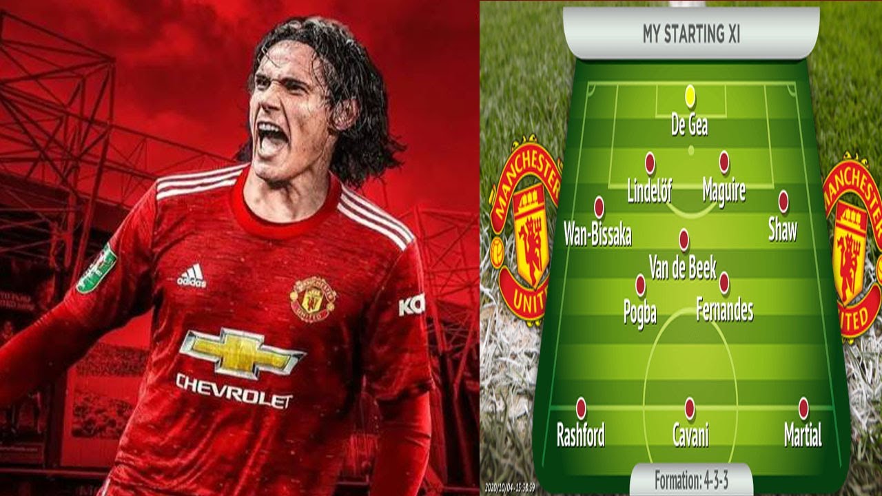 Three Ways Manchester United Could Line Up With Edinson Cavani Transfer ...