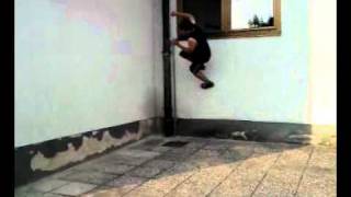 5 steps corner wall run