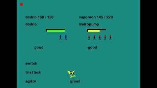 Pokemon Python Game Demo
