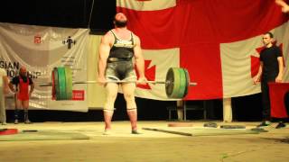 chabuka chigladze (Tbilisi) deadlift, Dmanisi 2015