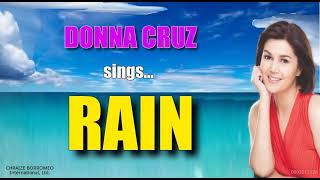 RAIN - Sung by: Donna Cruz (with Lyrics)