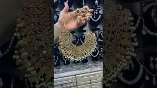 Beautiful Trending Heavy Kundan Necklace Sets Bhawalpuri Kundan Jewellery😍🔥#trending #shorts #fypシ゚