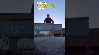 Insane GIANT Jump visual effect with just your phone and capcut! #tutorial