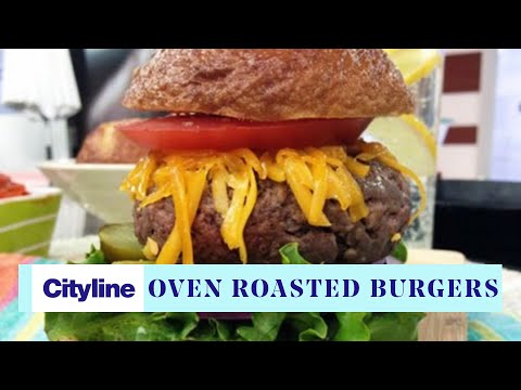 The 20 minute oven-roasted burger The 20 minute oven-roasted burger