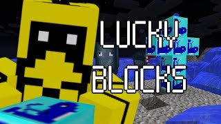 I beat Minecraft using whale lucky blocks!!!