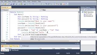 Visual Basic Tutorial 17 Logical Operators YouTube