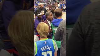 Another Angle of Chris Paul Confronting a Dallas Fan Who Touched His Family