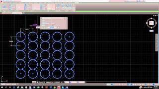 How to use Rectangular Array in AutoCAD 2016