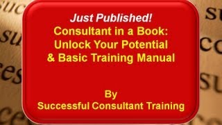 Just Published: Consultant in a Book