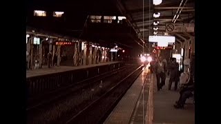 1991 夜ひばりが丘商店街-ひばりヶ丘駅-池袋駅 西武池袋線 911229 NE-HV