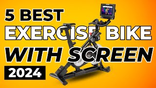 Top 5 Best Exercise Bike With Screen In 2024