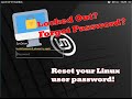 How to Reset a Lost Password on Debian-based Linux (Ubuntu, Mint, etc.)