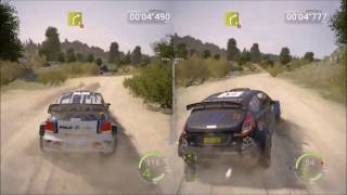 WRC 6 Split Screen Mode ,Gameplay