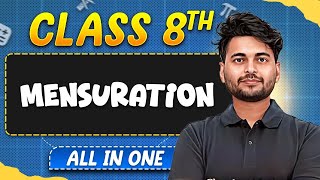 Mensuration in 1 Shot | Maths | All in One | Class 8th Complete Revision 🥳