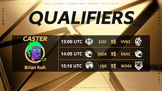 [S2K! vs. VV63]  [242A vs. 65AC] [HJK vs. W34X] | 2024 Grand Prix: Qualifiers Day 1