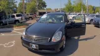 Autoline's2006 Infiniti G35 Sedan Walk Around Review Test Drive