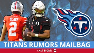 Tennessee Titans Rumors Mailbag: Trade For Kyler Murray + Draft Chris Olave In The 2022 NFL Draft?