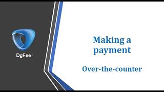 Making An OTC Payment | Hablar Direct | DgFee Tutorial