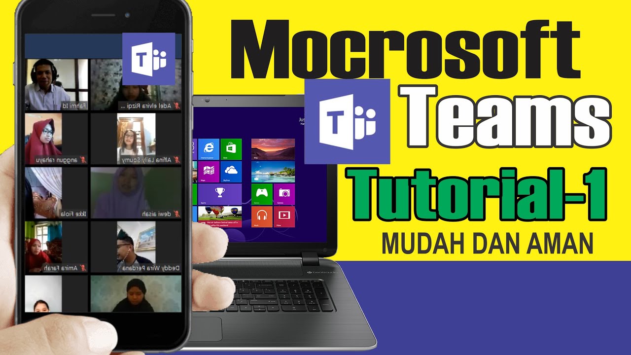 Cara Menggunakan Microsoft Teams Tutorial 1 Youtube