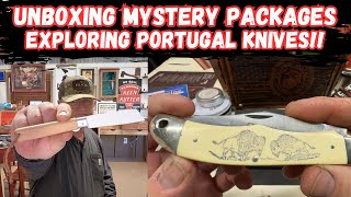 Unboxing Mystery Packages: Exploring Portuguese Knives!