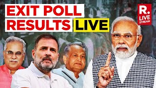 Exit Poll Results LIVE: BJP to Win MP, Rajasthan; Congress ahead in Chhattisgarh, Telangana