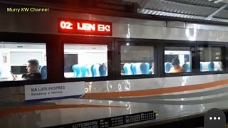 Malam Pertama Kereta Ijen Ekspres Melakukan Perjalanan dari Banyuwangi ke Malang