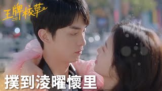 茉茉面試通過，興奮的直接撲到淩曜懷里~ 「王牌校草」| WeTV