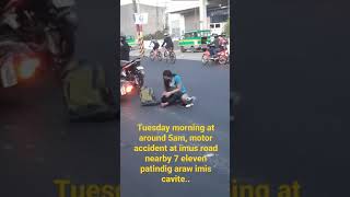 motor accident imus road cavite.. way to manila
